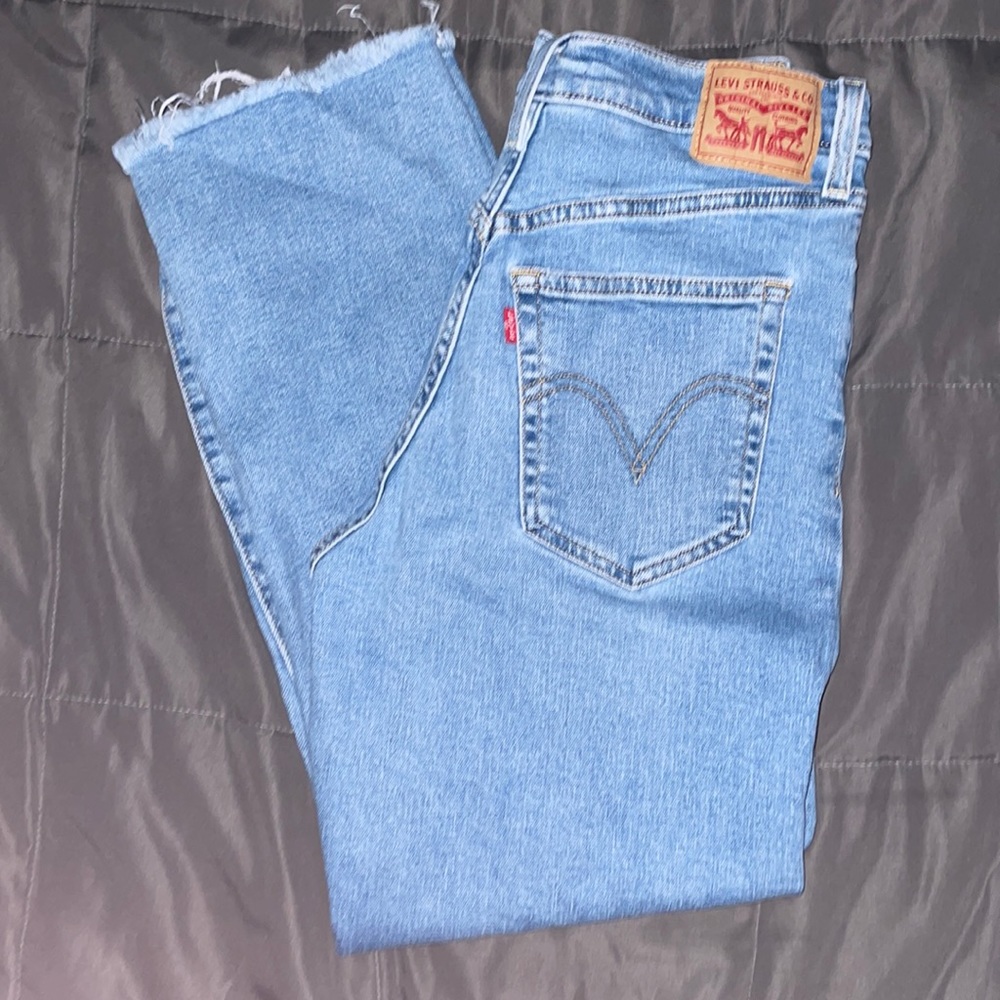 Levi’s womens ribcage straight ankle